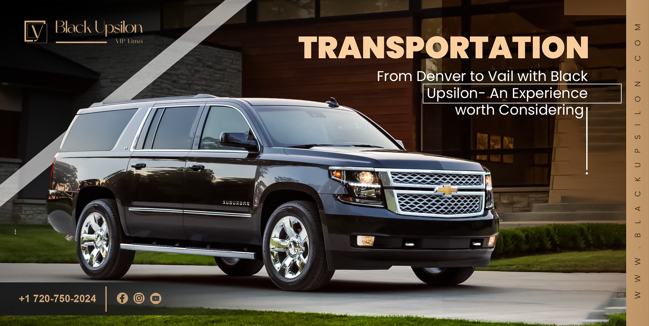 Transportation from Denver to Vail with Black Upsilon – An Experience worth Considering!