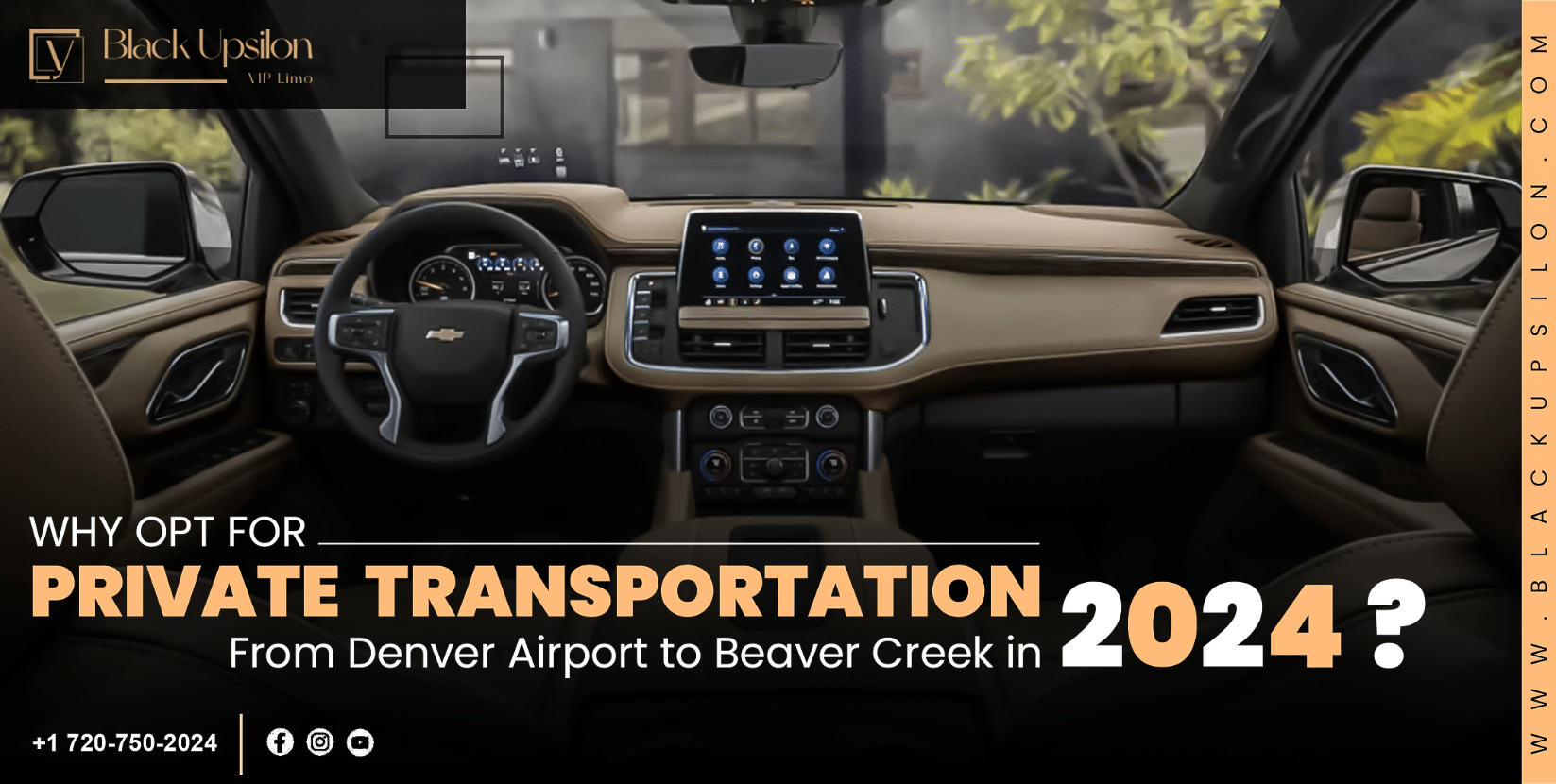 Why Opt for Private Transportation from Denver Airport to Beaver Creek in 2024?