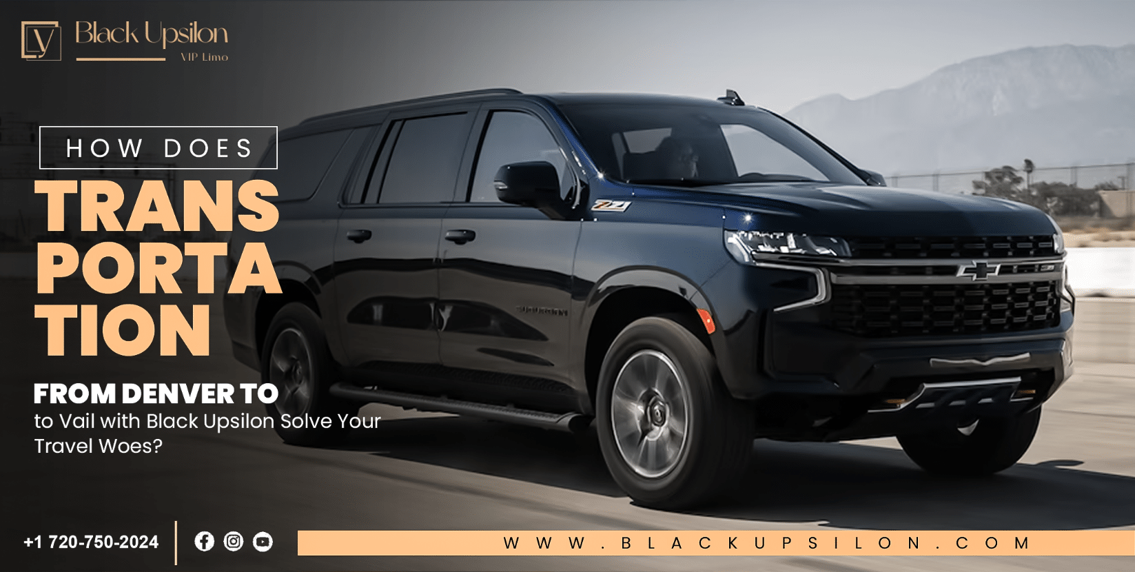 How Does Transportation from Denver to Vail with Black Upsilon Solve Your Travel Woes?