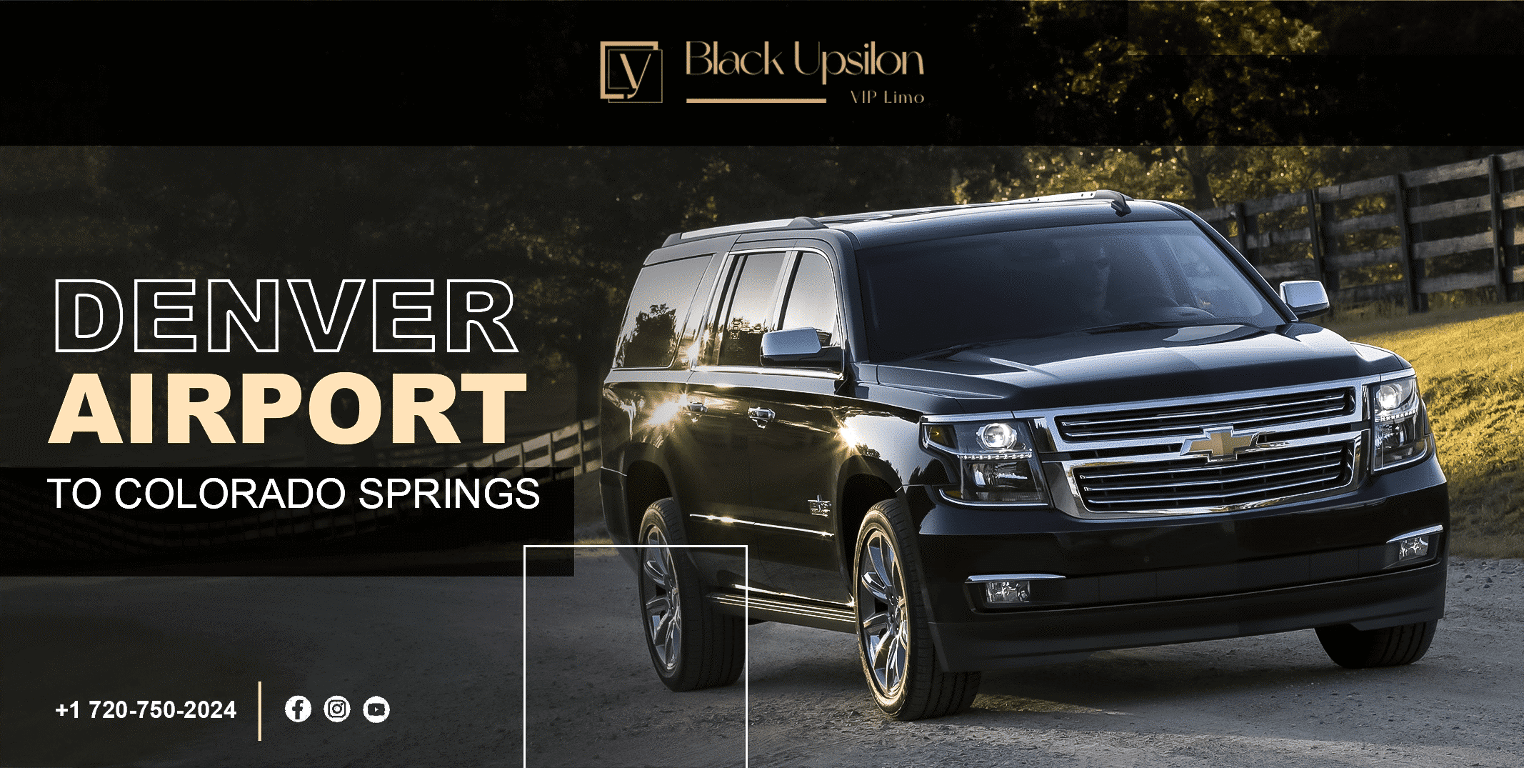 Denver Airport to Colorado Springs with Black Upsilon – What to Expect!