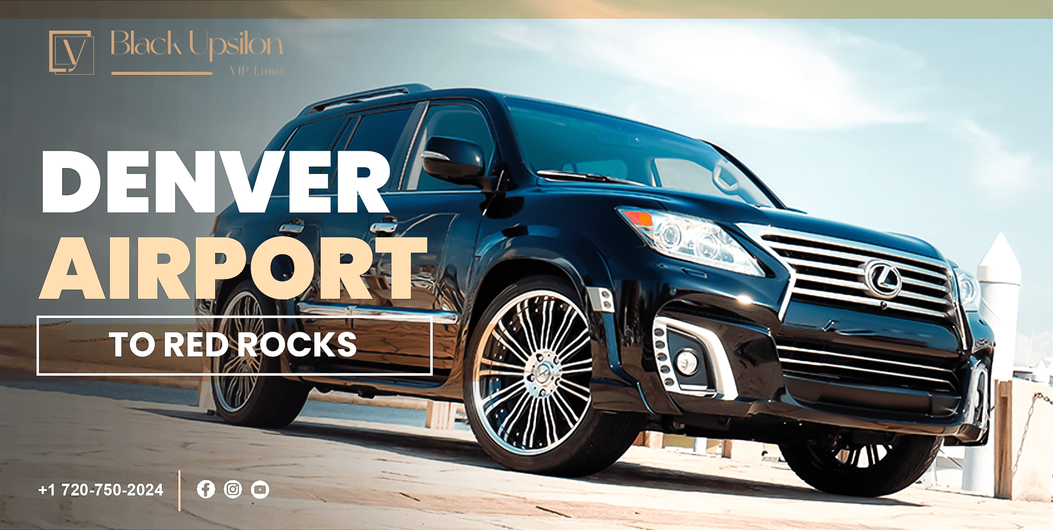 Why Choose Black Upsilon for Your Trip from Denver Airport to Red Rocks!