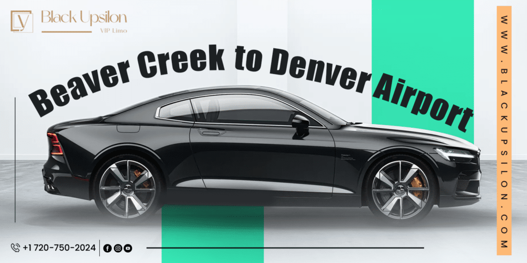 Beaver Creek to Denver Airport and Back – Black Upsilon All the Way!